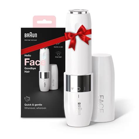 Braun Face Mini Hair Remover FS1000, Electric Facial Hair Remover for ...
