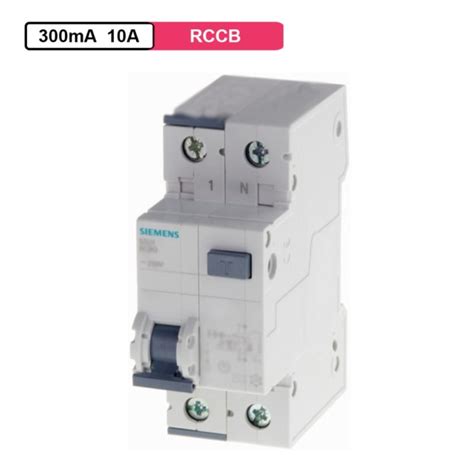 Siemens RCBO 2Pole 10kA 300mA 10A 240/415Vac 50Hz AC | mykit | Buy ...