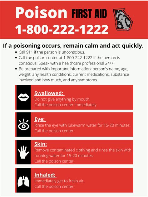 Image result for Basic First Aid for Poisoning