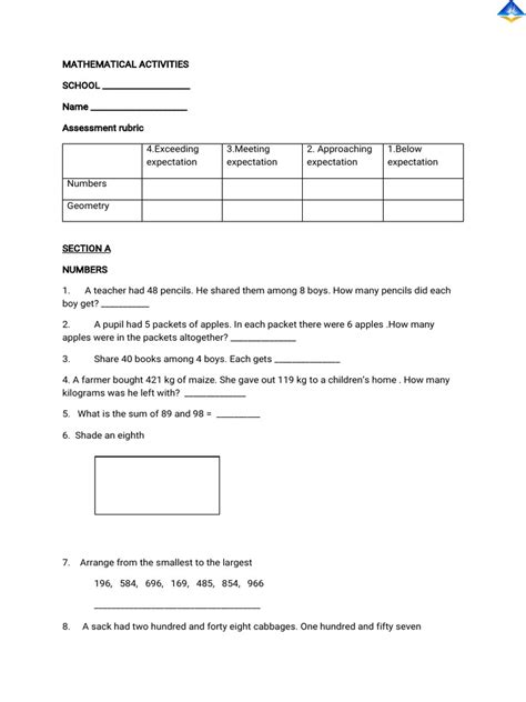 Image result for Mathematics Basic Math for Grade 4