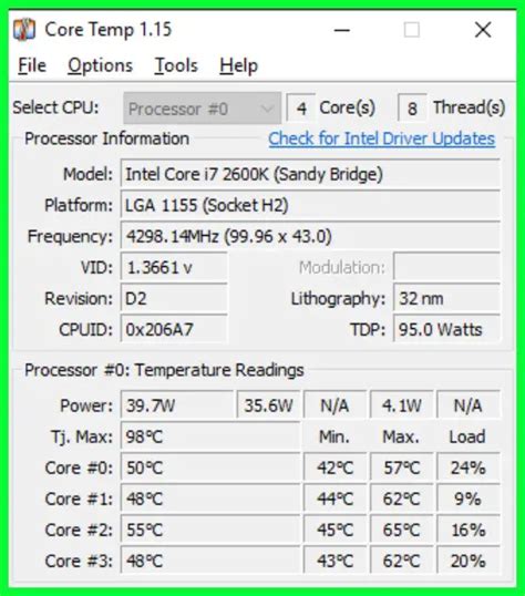 Stress Test Computer CPU 的图像结果
