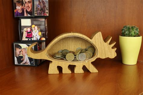 Dinosaur Piggy Banks Personalized at Lonnie Allen blog