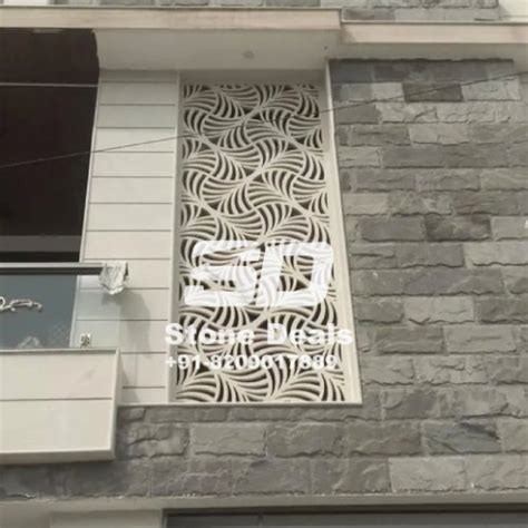 Gray Stone Exterior Wall Panel Cladding Price At 44rs. Per Square Feet ...