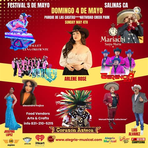 FESTIVAL 5 DE MAYO SALINAS, Natividad Creek Park, Salinas, 4 May 2025 ...