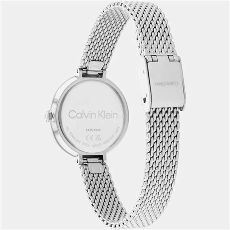 Calvin Klein Minimalistic T Bar Women Quartz White Dial Analog ...