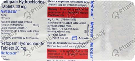 Nefosar 30 MG Tablet (10): Uses, Side Effects, Price & Dosage | PharmEasy