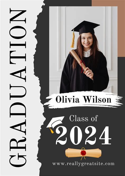 Graduation Announcement Templates Free Downloads Red Graduation Party