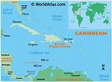 Bvi Map Caribbean