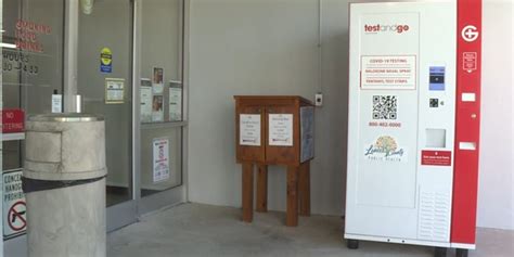 Kinston kiosk contains free COVID tests, fentanyl testing strips and ...