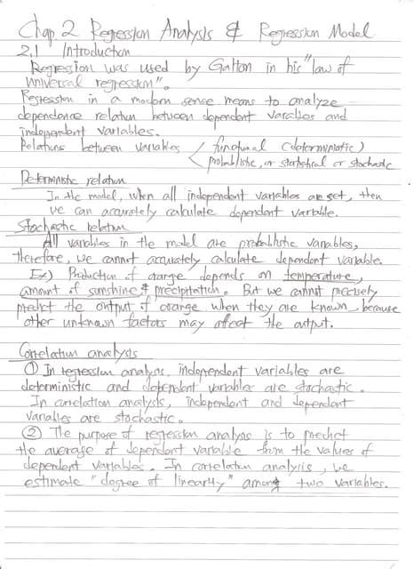 Econometrics Lecture Notes PDF 的图像结果