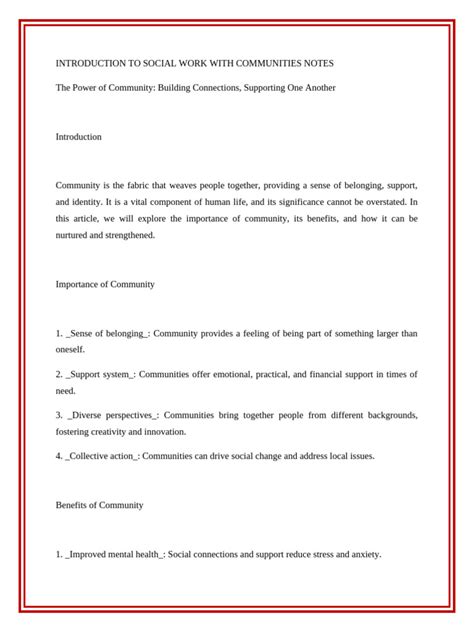 Community Support Worker Notes Examples 的图像结果