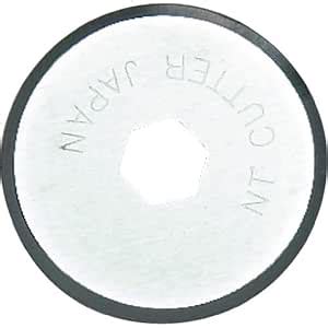 NT Cutter 18mm Rotary Blades for Fabric Circle Cutter, 2-Blade/Pack, 1 ...