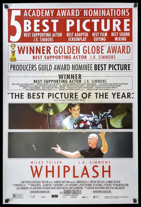 Whiplash (2014) Original One-Sheet Movie Poster - Original Film Art ...