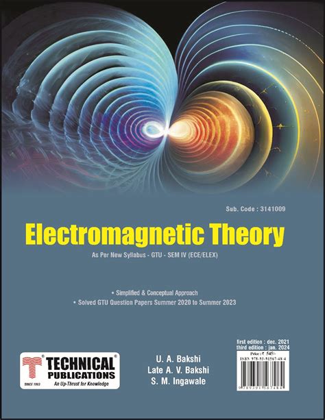 Electromagnetic Theory for GTU 18 Course (IV- ELEX/ E&TC -3141009 ...