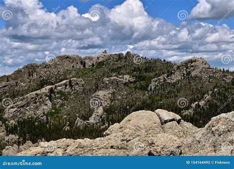 Black Elk Peak in the Black Hills Stock Photo - Image of nature ...
