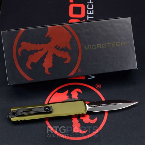 RTG Parts MICROTECH UTX-85 GEN IV OTF AUTOMATIC KNIFE, OD GREEN, 3.125 ...