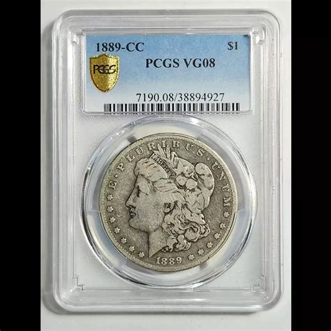 1889-CC Morgan Silver Dollar PCGS VG-8 - Bob Paul Rare Coins