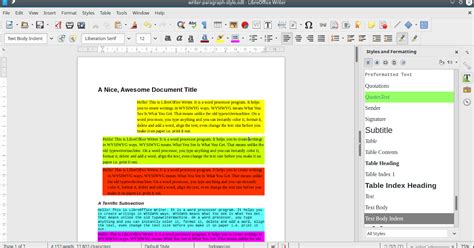 Write a Report Writing Using LibreOffice Writer 的图像结果