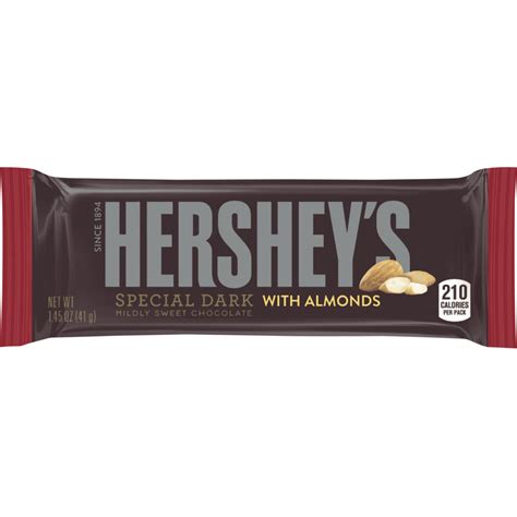 Hershey's Special Dark Chocolate Nutrition Information - Nutrition ...