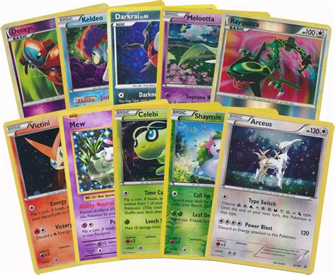 Buy 10 Pokemon Card Pack Lot - Featuring ALL Legendary Pokemon! Rares ...