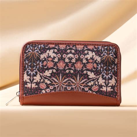 Multicolor Mandala Print Chain Wallet