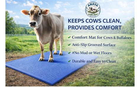 Anaya Retailers Cow Mat, Feeding Mat, BPA Free, Easy Clean, Dishwasher ...