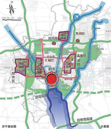 济宁高新区管委会 规划计划 济宁高新技术产业开发区总体规划（2016-2030年）