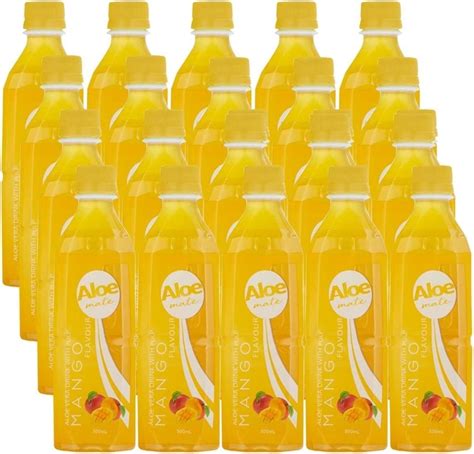 Aloe Mate Aloe Mango Drink 20 x 500 ml : Amazon.com.au: Pantry Food ...