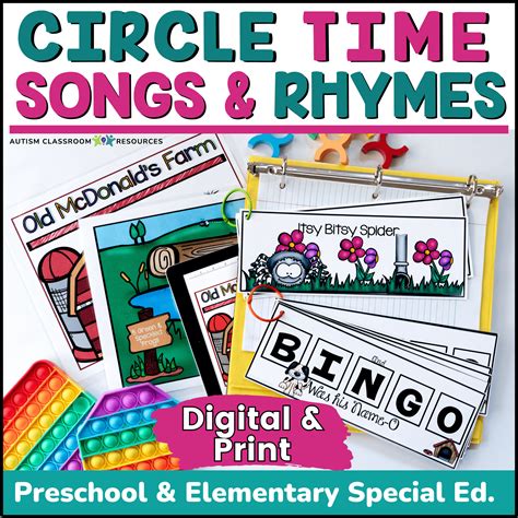 Preschool Circle Time Songs & Rhymes - Special Ed. Elementary Morning ...