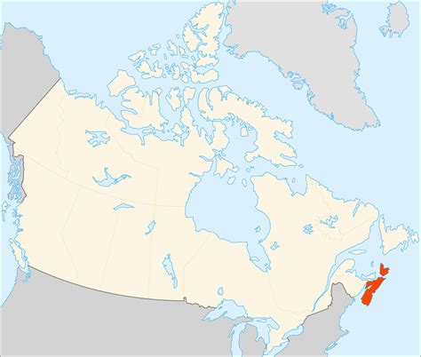 Location of Nova Scotia Canada • Mapsof.net