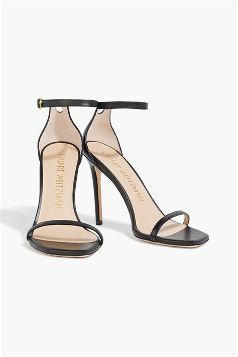 STUART WEITZMAN Leather sandals | THE OUTNET