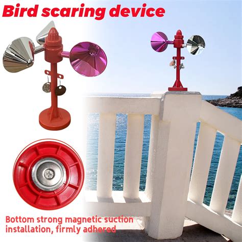 Reflective Spinning Bird Deterrent - Keep Birds Away Pigeons/Sparrows ...