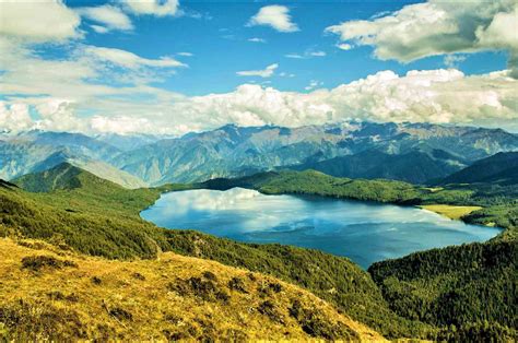 Rara Lake's natural beauty threatened by encroaching vegetation