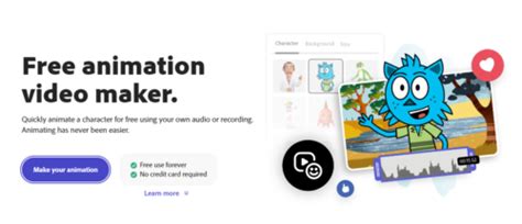 Free animation video maker ile animasyon avatarınızı konuşturun. | WEB ...