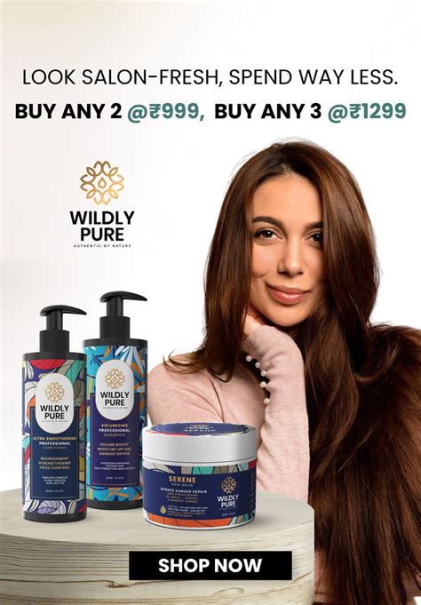 Wildly Pure India | Buy Toxin Free Natural Hair Care Products Online