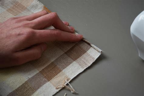 How to Hem Handwoven Fabric - Gist Yarn