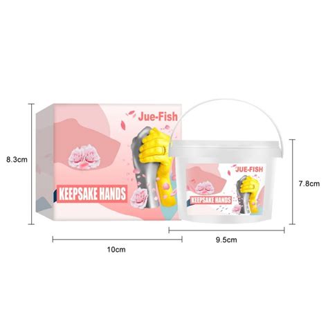 Buy Handprint Model 3D Hand Model Gesture Mold Set Hand Mold Plaster ...