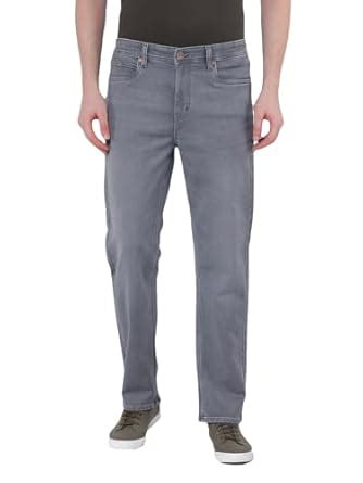 Buy Numero Uno Mens Mid Rise Slim Fit Faded Sustainable Stretchable ...