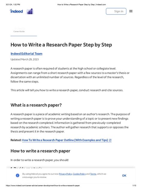 Image result for Research Paper Tutorial