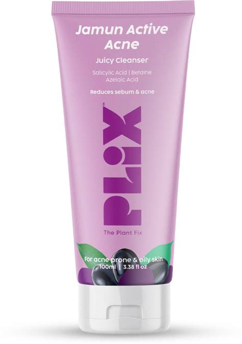 The Plant Fix Plix Salicylic Acid Jamun Cleanser Gel For Active Acne ...