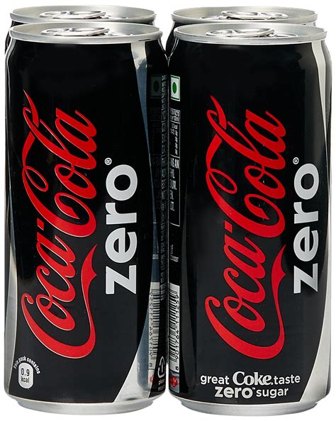 Coca-Cola Zero, 300Ml (Pack of 4) - Cola : Amazon.in: Grocery & Gourmet ...