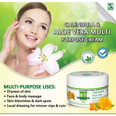 Buy BOERICKE & TAFEL USA CALENDULA & ALOEVERA MULTI PURPOSE CREAM 100GM ...