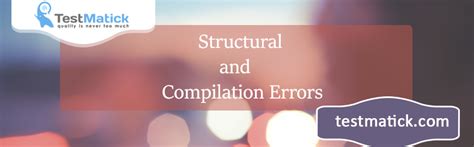 Common Compilation Errors 的图像结果