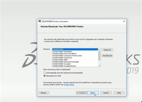 Image result for Deactivate SolidWorks License