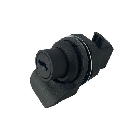 Push Cam Lock - PA Plastic Black | TSF Direct