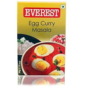 Everest Powder Egg Curry Masala, 50g Carton : Amazon.in: Grocery ...
