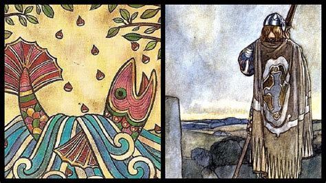IRISH MYTHOLOGY: The story of Fionn and the Salmon of Knowledge
