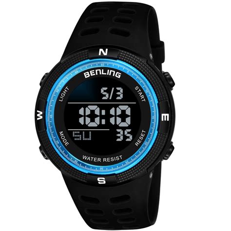 Digital Watch with Stopwatch | Calendar | Alarm | Sports – Formal Casu ...