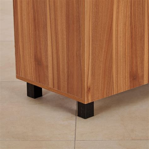 Buy (Refurbished) Helios Lewis Multipurpose Kitchen Cabinet - Brown ...