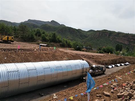 Steel Driveway Culvert Multi Plate Large Culvert Pipe Large Diameter ...